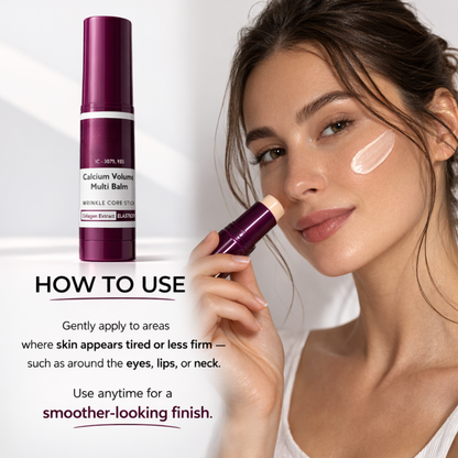 Calcium Volume Multi Balm Stick – Anti-Wrinkle Firming Balm for Eyes, Lips & Neck